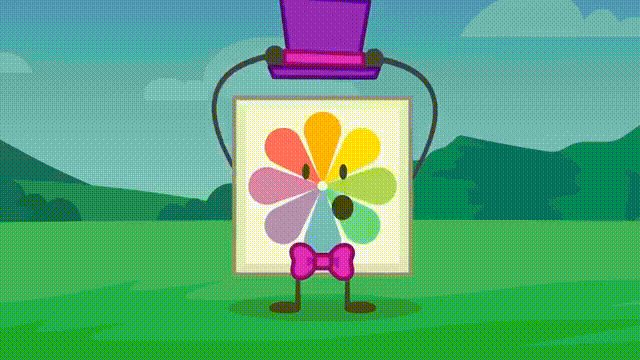 Scene from BFPOR 3 of App pulling a chainsaw out of a top hat